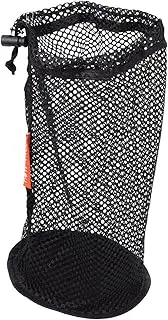 Sosoport Practical Nylon Storage Pouch Durable Mesh Bag for Golf Baseball Tennis Balls Multi Function Draw Organizer Breathable Design for Daily Sports Supplies