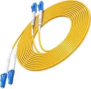tunghey OM3 LC to LC Fiber Patch Cable, Fiber Patch Cable OM3 LC to LC Fiber Optic Cable Cord LS-ZH 10GB Multimode Duplex 50/125um (3M)