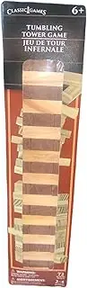 G4C 72pcs Tumbling Tower, Game Set, Travel Set, 1.5x2.5x5.5cm, DIY Carving, Night Time Games, Holiday Games, Travel Size, Tower Game