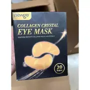 NEWGO Under Eye Mask Patches 40 Pairs Eye Gel Pads NIB 2 PK 20 EACH