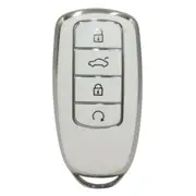 Chery 4 Button Shell Case Replacement White - Remote Control Replacements Australia