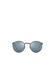 Ray-Ban Round Frame Sunglasses 50 Gray