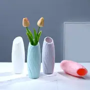 Stylish Durable Colorful Decorative Plastic Bottles Plastic Vases Circular