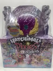 Hatchimals Pixie Riders Lilac Luna and Swanling Glider- NEW in Box