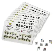 10 Dental Orthodontics Metal Brackets MINI Braces ROTH 3-4-5 Hooks Slot 022 2#