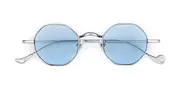 Eyepetizer Woody C.1-2 Men's Sunglasses Silver Size 44