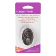 NEW Sculpey Premo Oval Cutter Set By Spotlight