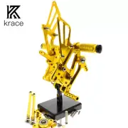 Gold For CBR600RR 2003-2006 CBR600 F4 2001-2004 Rearset Footpeg GP Shift Pedals