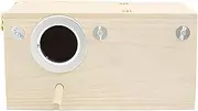 Parakeet Nesting Box - Bird Cage Nesting | Wooden Indoor Outdoor Housing For Cockatiels, Lovebirds Small Birds Habitats With Comfortable Design For Safe Resting And Breeding