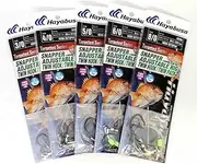 Hayabusa Targeted Series Snapper Adjustable Fishing Rig Twin Pack, Size 5/0