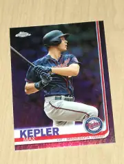 2019 Topps chrome Max Kepler PURPLE refractor 45/299