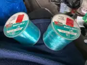 2x Vintage Sealed Kmart Monofilament Fishing Line 40 Pound Test S.S. Kresge