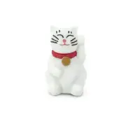 Single Safari Ltd. Good Luck Minis Waving Lucky White Cat Figure 1”