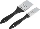 Hxyrxib 2Pcs Flat Silicone Paint Brushes, Wide & Narrow Silicone Shaper Brush...