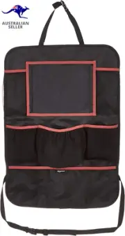 Car Seat Back Protector with Organizer