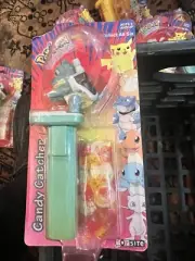 BRAND NEW 1 VINTAGE BLASTOISE PEZ CANDY CATCHER DISPENSER TOYSITE 1999 & DISPLAY