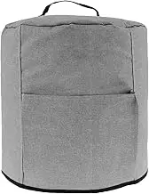 Abizarch Air Fryer Dust Cover with Handle and Storage Pocket Reusable Oxford Cloth Pressure Cooker Protective Cover Washable Rice Cooker Small Appliance Dust Cover Fryer Accessories for Air Fryer