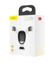 Baseus Car Phone Holder Gravity Air Vent Silicone Stand For iPhone Samsung
