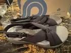 Clarks Cloud Steppers Black Arla Belle Size 8 1/2 Brand New