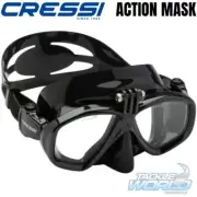 Cressi Mask Action with GoPro Mount BRAND NEW