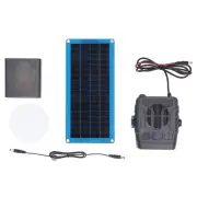 Solar Panel Greenhouse Heater Kit 30W Car Solar Panel Charger