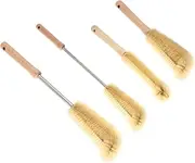 BESTYASH 1 Set Bottle Cleaning Brush Long Handle for Cleaning to Coverage for Teacups and Milk Bottles Convenient Wall Storage