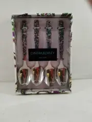 Cynthia Rowley 4 pack Jeweled Spoons SEALED