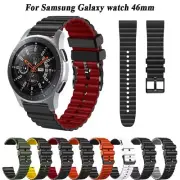 22mm For Samsung Galaxy Watch 46mm 3 45mm Gear S3 Frontier Strap Silicone Band