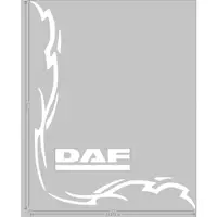 在飛比找蝦皮購物優惠-Daf 卡車側窗貼紙(一對), STICKER DAF CE