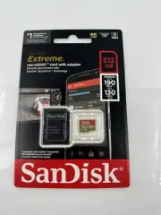 SanDisk Extreme 512 GB Class 3/UHS-I U3 V30 microSDXC (AR)