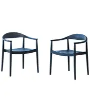 Rainbow Outdoor Kennedy Set of 2 Stackable Armchairs