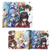 New Characters KONOSUBA BiFold Wallet Standard Size Credit Card Billfold