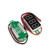Mini DC 30V 2 Wire LED Digital Tube Display Panel Volt Meter Voltage Voltmeter#