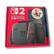 Nintendo Switch 2 Console + Mario Kart World Bundle (Digital Download) New