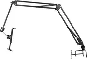 KOMBIUDA 1Set Adjustable Overhead Phone Holder for Bed Flexible Bedside Clamp Stand for Live Streaming Mobile Phone and Tablet Rack Easy Installation Suitable for Bedroom Kitchen
