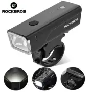 ROCKBROS MTB Bike Headlight USB-C Rechargeable Smart Sensing Bicycle Front Light