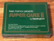 Isaac Asimov's Super Quiz 2 II Trivia Game 1983 New! Free Shipping!
