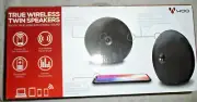TRUE WIRELESS TWIN Dynamic Sound Stereo Speakers Smartphone Woo NEW in Box Seale
