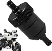 Inline Oil Filter, Motorcycle Grease Sifter Inline, Aluminum Alloy Replacement Parts, Versatile And Easy To Install For Scooter, Atv & Offroad Vehicles, Motorcycle Accessories