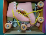Impala Rollerskates Brand New in Box Womens Sz US 7 UK 6 EU 38 Pink/Yellow Vegan