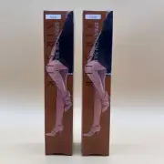 New, Lot of 2 Air Stocking AIR SILK Spray-on Micro-fine Silk Hosiery 2 oz Coco