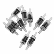 10 Pcs Aquarium Co2 System Air Pump 4mm Pipe One Way Non-Return Check Valve