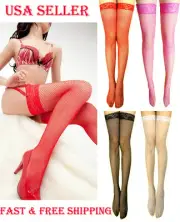 Sexy Lace Top Fish Net Stockings Pantyhose-Small Medium Large Net Multicolor