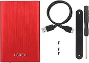 USB 3.0 to USB2.0 SSD Case, External Portable Professional SSD Case Hard Drive Enclosure Hard Drive Case for Men Women for 2.5 Inch 7-9.5MMHDD and SSD Laptop Hard Drive