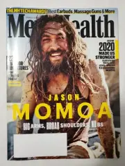 MEN'S HEALTH MAGAZINE December 2020 ISSUE - Jason Momoa - NEW