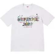Supreme SS24 Varsity Tee Ash Heather Grey Size XXL New IN HAND