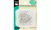 Dritz 61 Glass Head Pins, Extra Fine, 1-3/8-Inch (250-Count)