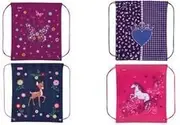 Herlitz 4008110535203 Girls' Sports Bag Polyester, multi-coloured