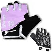[Six Peaks] Kids Cycling Gloves, Half Finger, Lightweight, Breathable, Padded Anti Slip Biking Glove