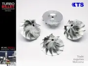 Billet Compressor Wheel MFS2615C CT26 (50.39-68.01) 6+6 Blades